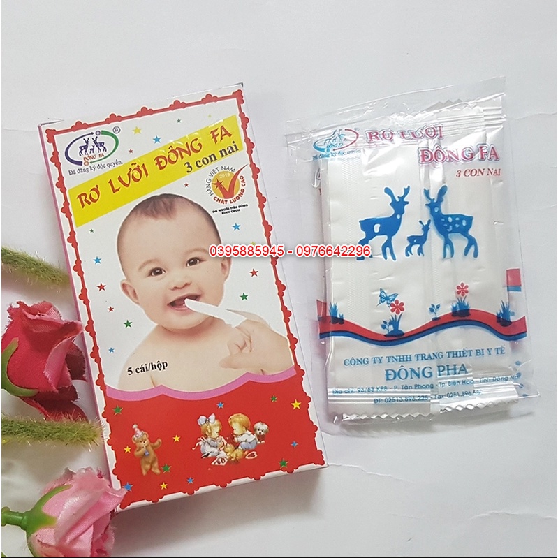 Sỉ 1 bịch 100 hộp rơ lưỡi Đông Pha (500 chiếc)