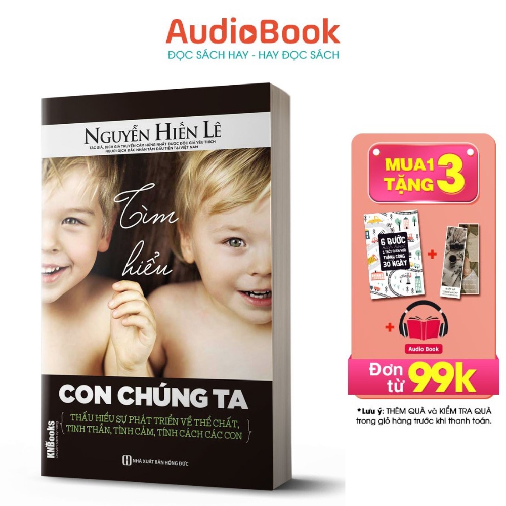 BIZBOOKS - Sách Tìm hiểu con chúng ta - Thấu hiểu sự phát triển về thể chất, tinh thần, tình cảm, tính cách các con