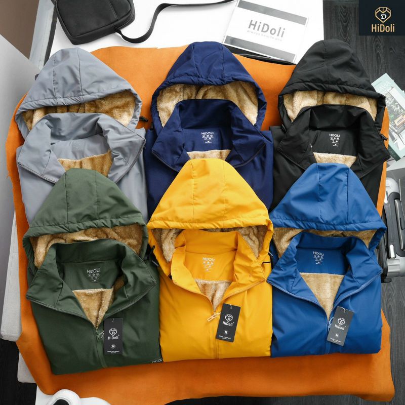 Áo gió lót lông, giữ ám, chống gió, chống nước siêu tốt
