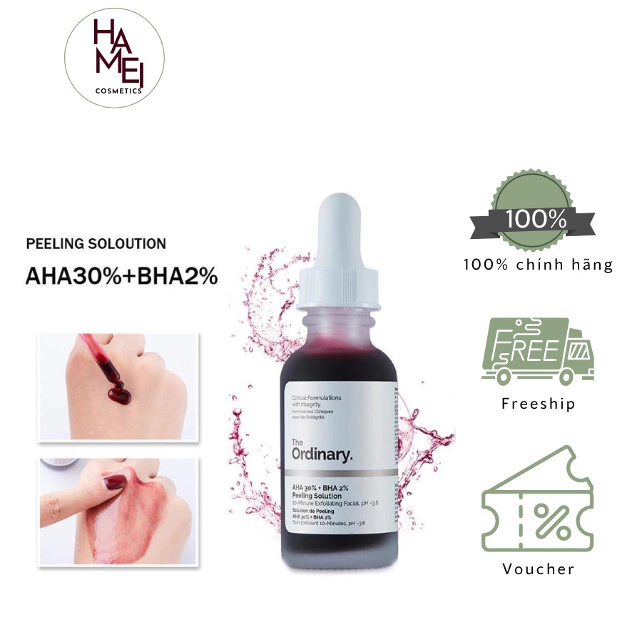 The Ordinary AHA 30% + BHA 2% Peeling Solution 30ml