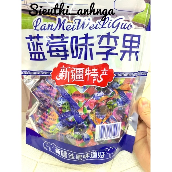 Kẹo Omai Cherry/Việt quất Túi 428G