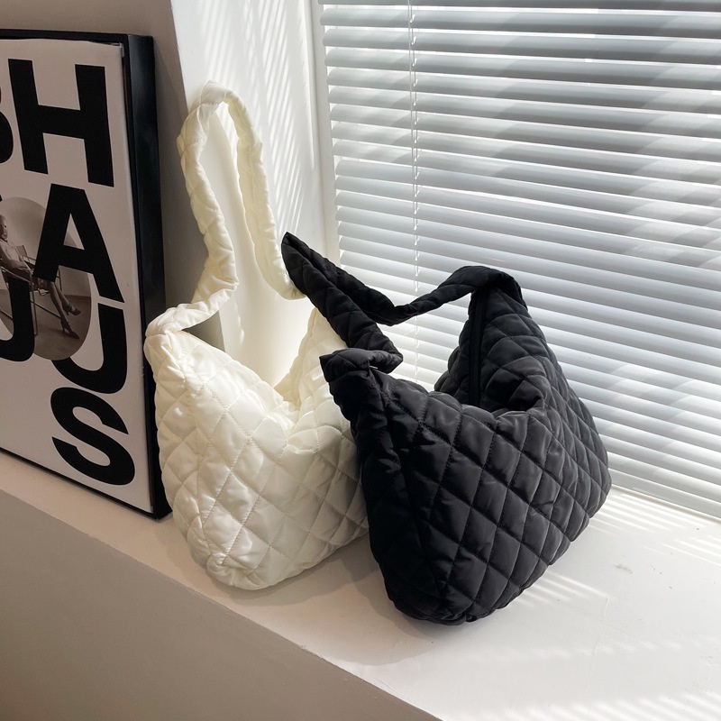 Túi Xách JASMIN NOIR Đeo Chéo Bằng Nylon Thiết Kế Đơn Giản Cho Nữ