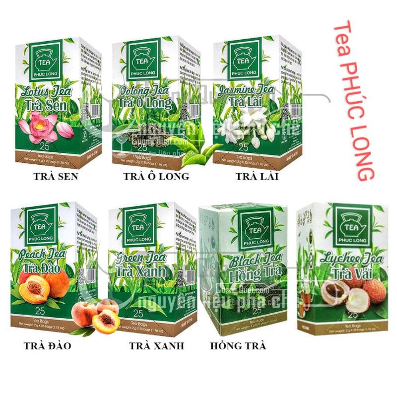 Trà Lài Túi Lọc Phúc Long Cao Cấp Thơm Ngon Đậm Vị  DATE MỚI