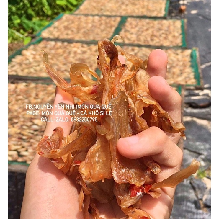 Khô ốc móng tay (hàng chất lượng đi nước ngoài) 100% làm từ ốc sống, RẤT KHÔ lợi ký ngâm 2 phút nở