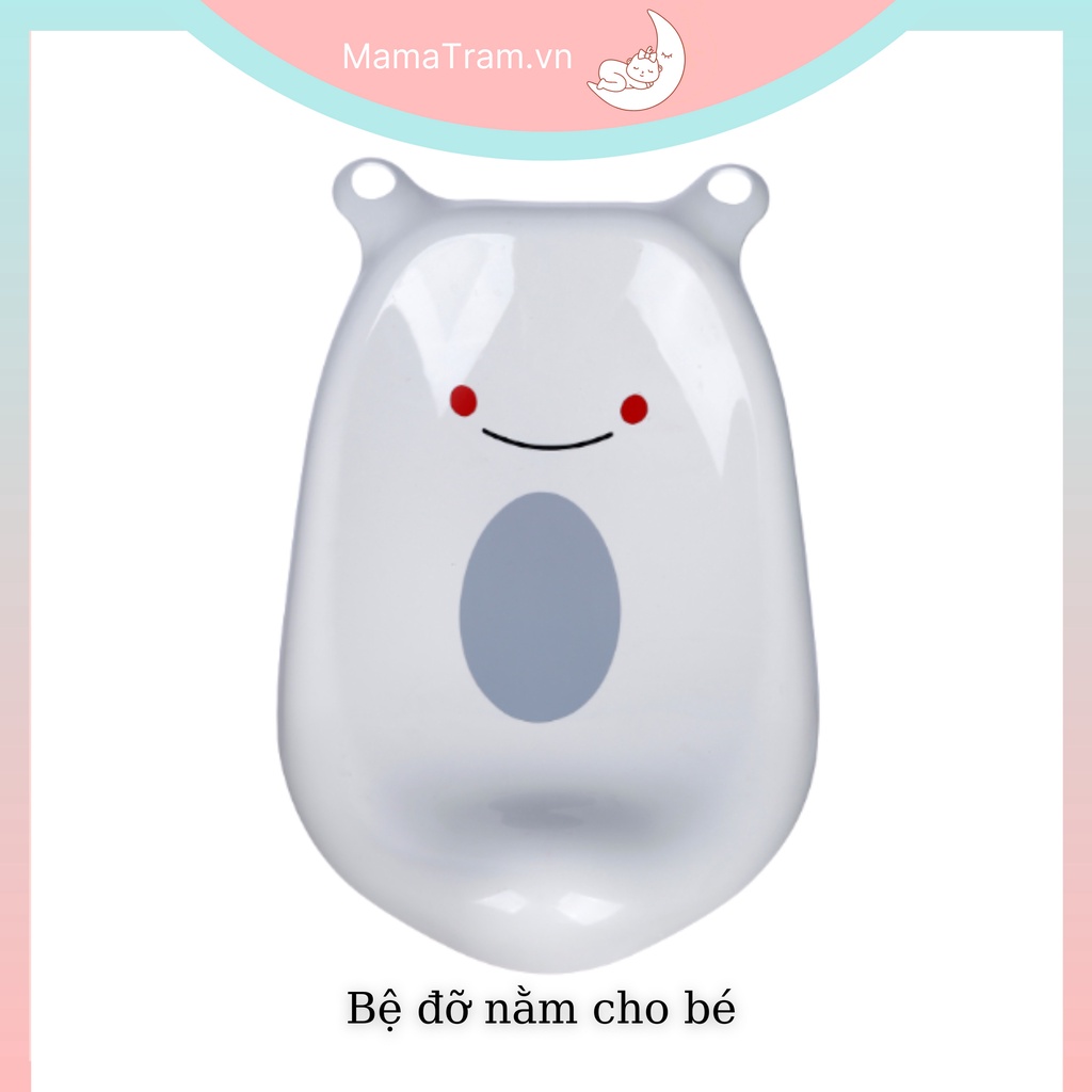 Thau Tắm Cho Bé Sơ Sinh - Chậu Tắm Ếch Kèm Bệ Đỡ Và Van Thoát Nước Kích Thước Lớn 51*87*24cm