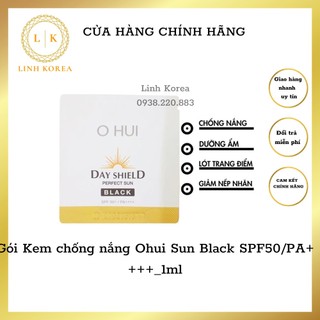 1 Gói Kem chống nắng Ohui Sun Black SPF50/PA++++_1ml