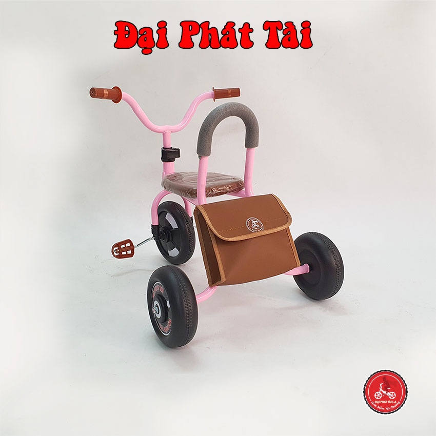 Xe Đạp 3 Bánh Trẻ Em Có Túi Da - Đại Phát Tài