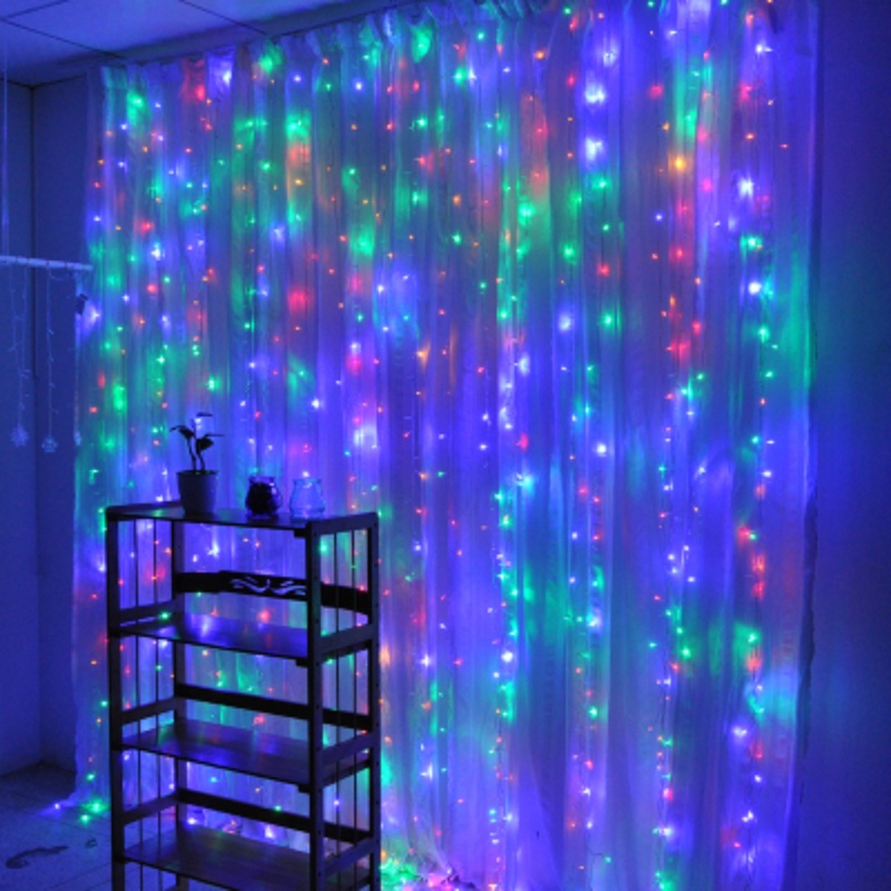 Dây Đèn LED Nhiều Màu Sắc Lãng Mạn Trang Trí Phòng Ngủ Cho Bé Gái