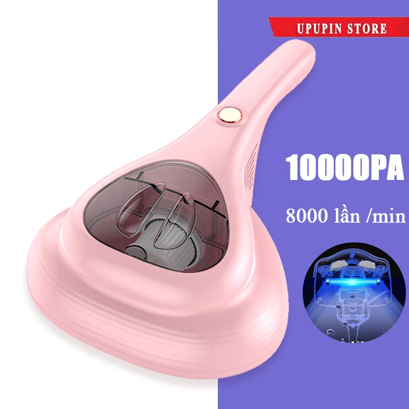 Máy hút bụi giường nệm UPUPIN cầm tay không dây diệt khuẩn UV vacuum cleaner