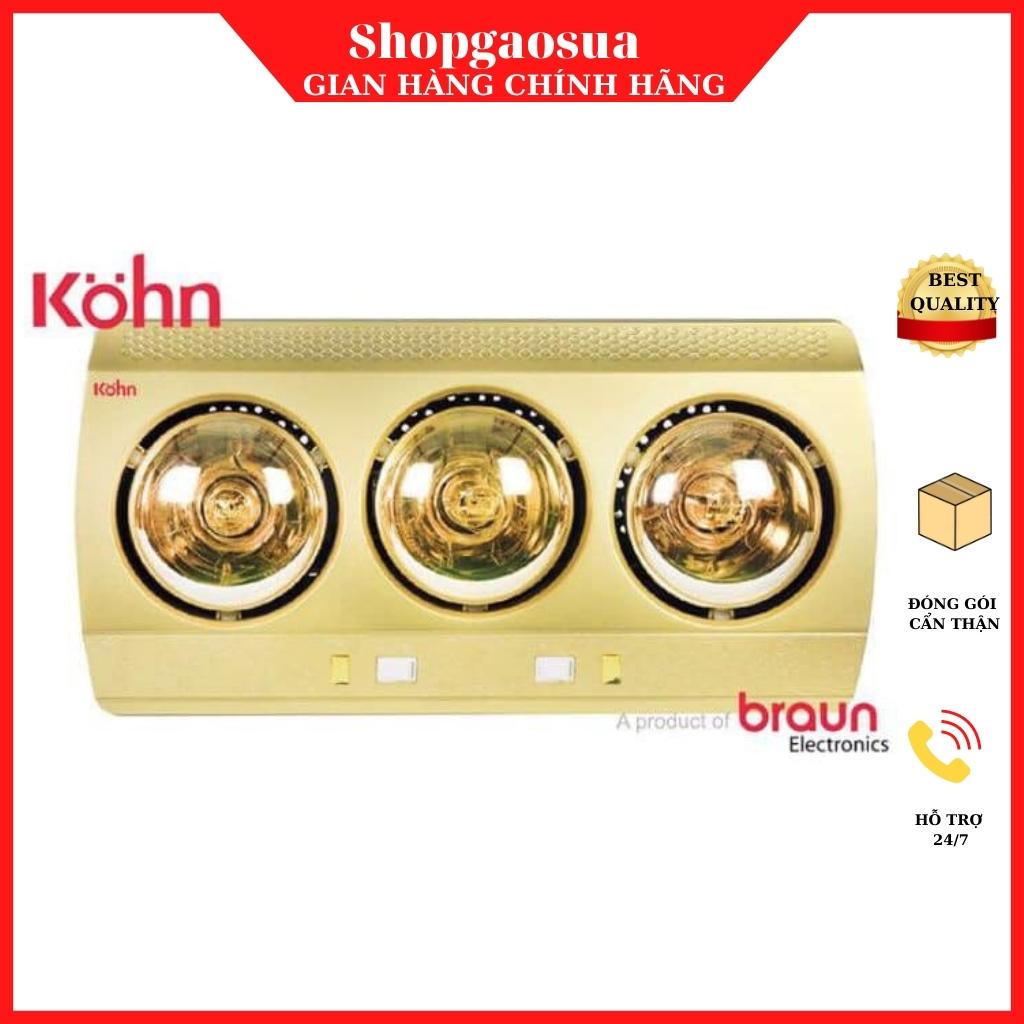 Đèn sưởi nhà tắm  Kohn Braun sưởi hồng ngoại - Hàng chính hãng