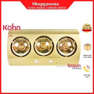 Đèn sưởi nhà tắm  Kohn Braun sưởi hồng ngoại - Hàng chính hãng