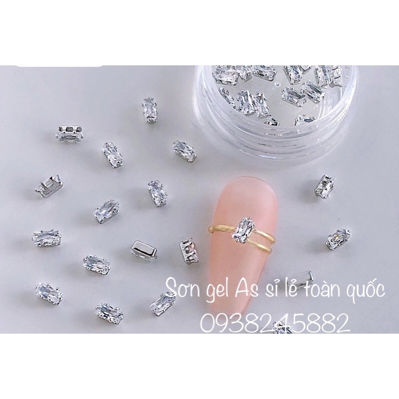 Set trang trí móng kiểu 2 màu