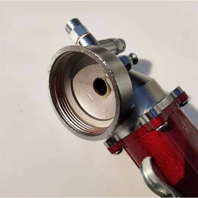 Bơm mỡ hơi cầm tay 900CC chuyên dùng cho mỡ sâu hoặc mỡ nhồi chất liệu thép độ bền cao, áp suất bơm mạnh mẽ