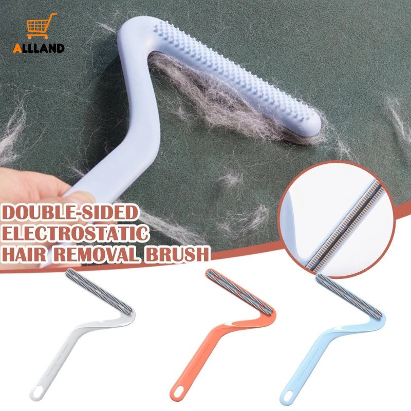 Bàn Chải Loại Bỏ Lông Xù Trên Quần Áo Thiết Kế Hai Mặt Tiện Lợi