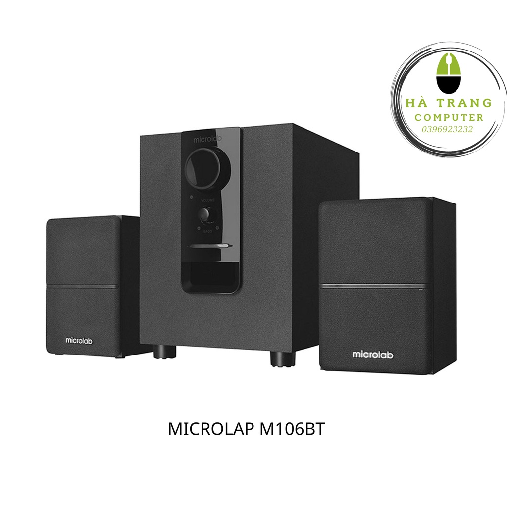 loa vi tính, loa microlap M105,M108,M106BT,X2 2.1, Loa vi tính hành chính hãng
