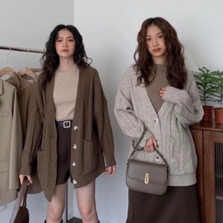 /𝙇𝙞𝙣𝙝𝙖𝙣𝙤𝙛𝙛𝙞𝙘𝙞𝙖𝙡/ ÁO CARDIGAN LEN VẶN THỪNG🇰🇷