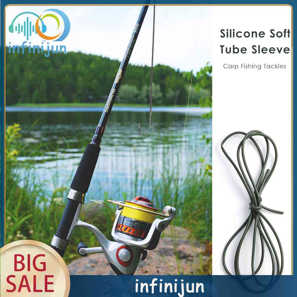 Ống Silicone Mềm 1m Hỗ Trợ Câu Cá DIY