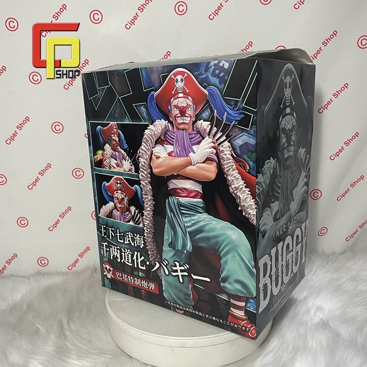 Mô hình nhân vật Buggy - thuyền trưởng Buggy - Figure One Piece