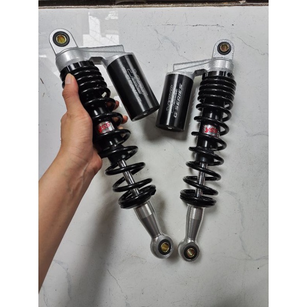 Phuộc YSS bình đen/bình xám tem khắc gắn Dream Wave Galaxy Elegant Future Axelo Cub Sirius Taurus Jupiter Max xe điện