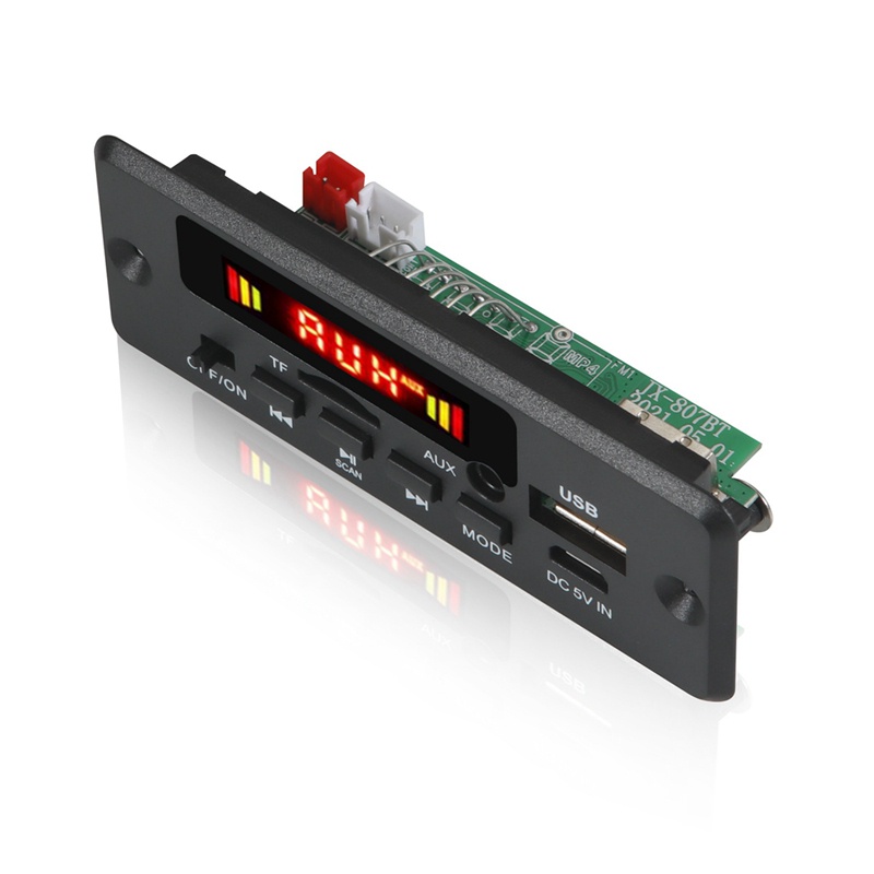 Bảng Mạch Giải Mã DC 12V MP3 Bluetooth MP3 USB FM AUX Radio Cho Loa Xe Hơi