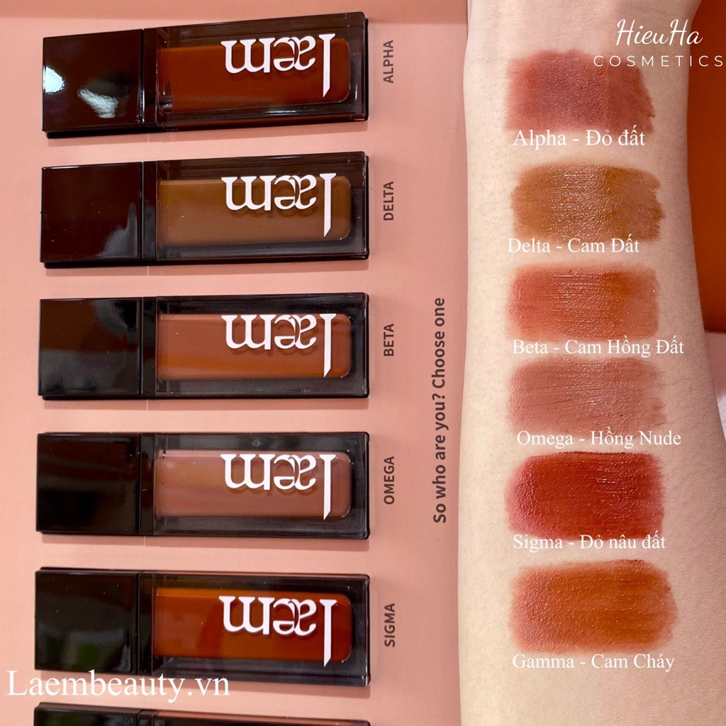 Son kem lì LAEM Soft Lip Cream dưỡng ẩm, lâu trôi 6g