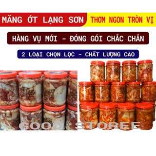 MĂNG ớt ngâm mác mật Lạng Sơn 1.5KG, Đặc Sản Đông Bắc, Măng Ớt Ngâm Quả Mắc Mật Tỏi Ớt, 2 Loại Chọn Lọc