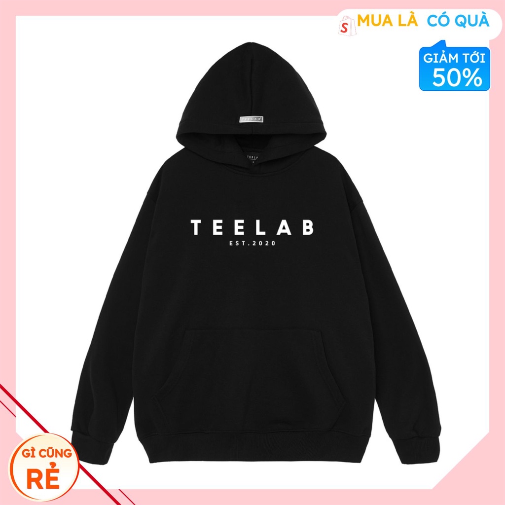 Áo hoodie nam nữ Teelab totojeanz, Áo sweater nỉ dáng rộng chất đẹp hot trend
