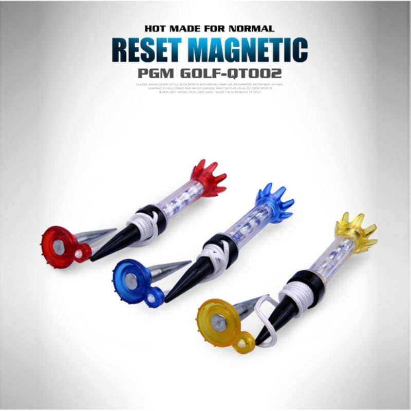TEE GOLF DÂY- TEE GOLF NHỰA CÓ CHÂN CẮM PHỤ- TEE GOLF PGM