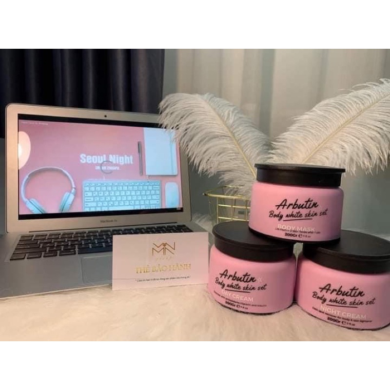 Kem dưỡng trắng da ban đêm Arbutin Vibotani - kem body đêm