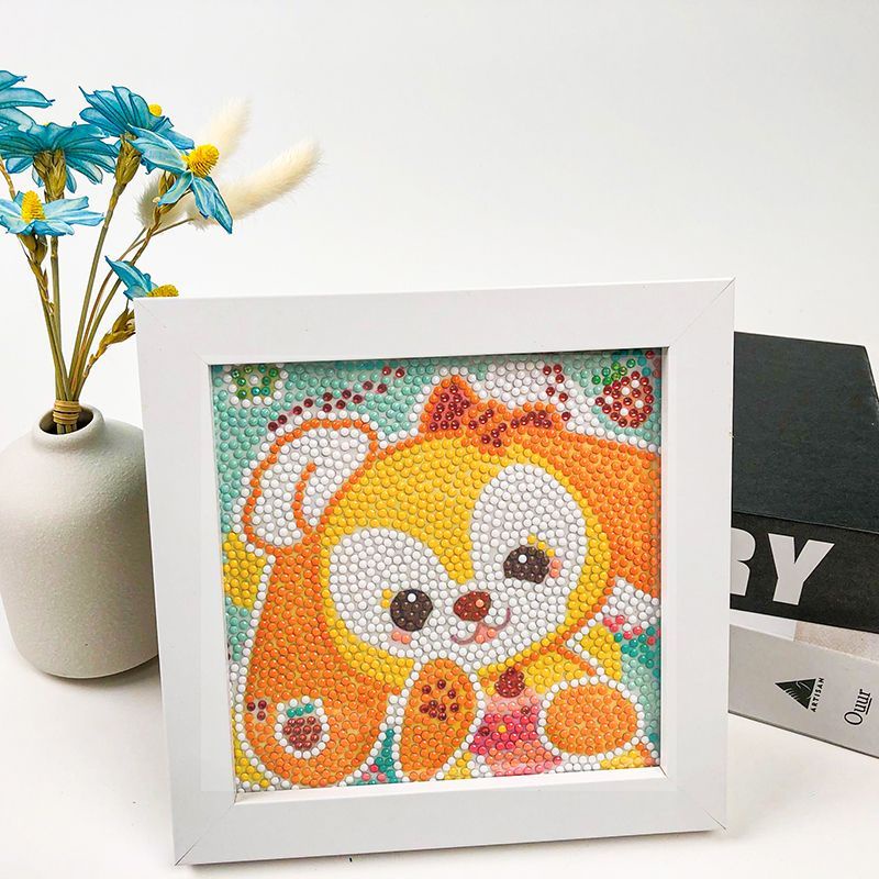 Bộ Tranh Đính Đá Tự Làm Hình Ngôi Sao Delu / Belle Dùng Làm Quà Tặng Sinh Nhật Cho Bé