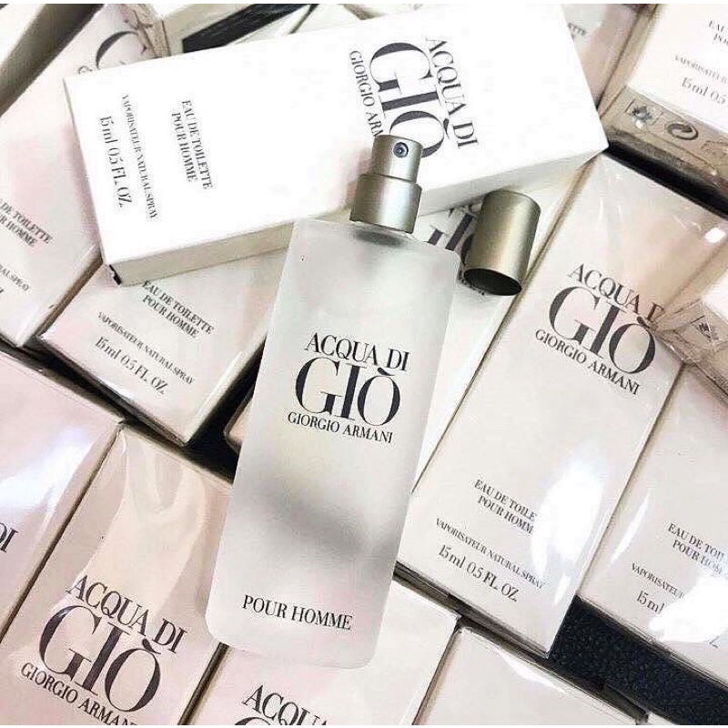 Nước hoa nam Acqua di Giò Pour Homme 15ml