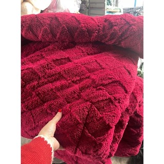 Chăn lông cừu Sakura nhập khẩu 2m1*2m4