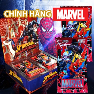 Chính hãng thẻ bài sưu tập spider man maximum venom người nhện đa vũ trụ - ảnh sản phẩm 1