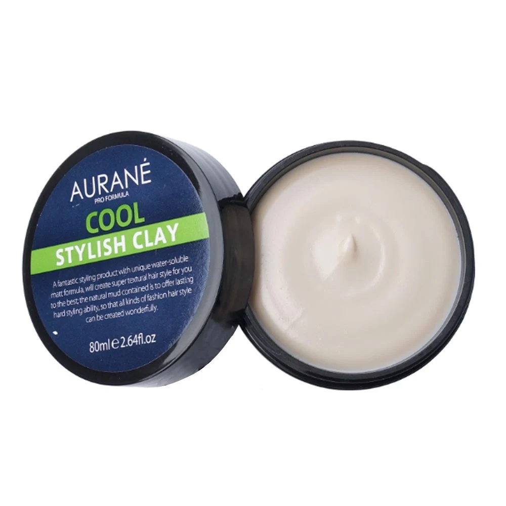 Sáp Vuốt Tóc Nam Aurane Cool Stylish clay 80g - Nhập Pháp chính hãng