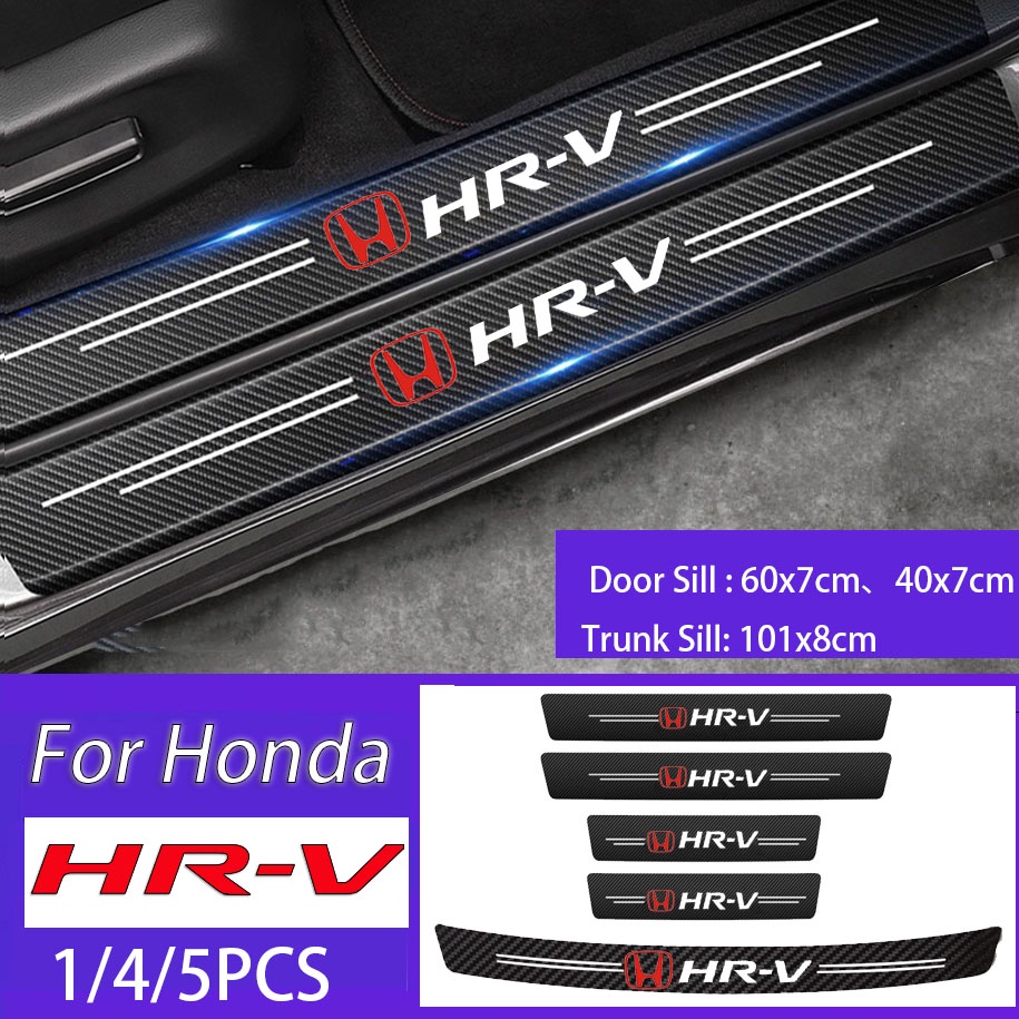 Sticker Sợi Carbon Dán Bảo Vệ Cửa Xe Hơi Honda HRV HR-V Gen 2 Gen 3 HRV Turbo E / HEV RS 2022 Mugen Typre R S