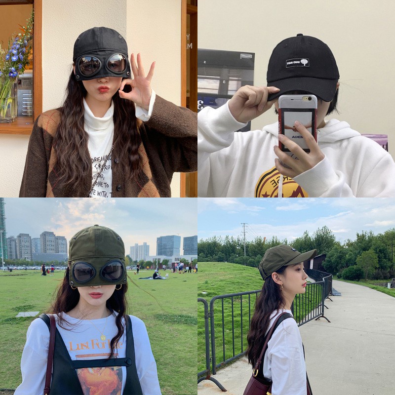 mũ nón Nón Lưỡi Trai Hình Tai Mèo Đội Kính Mát Thời Trang Cá Tính mũ nữ mũ lưỡi trai nam mũ mikenco mũ cho bé gái mũ lưỡi trai mũ thời trang nữ nón tai mèo mũ thời trang mũ thời trang nam