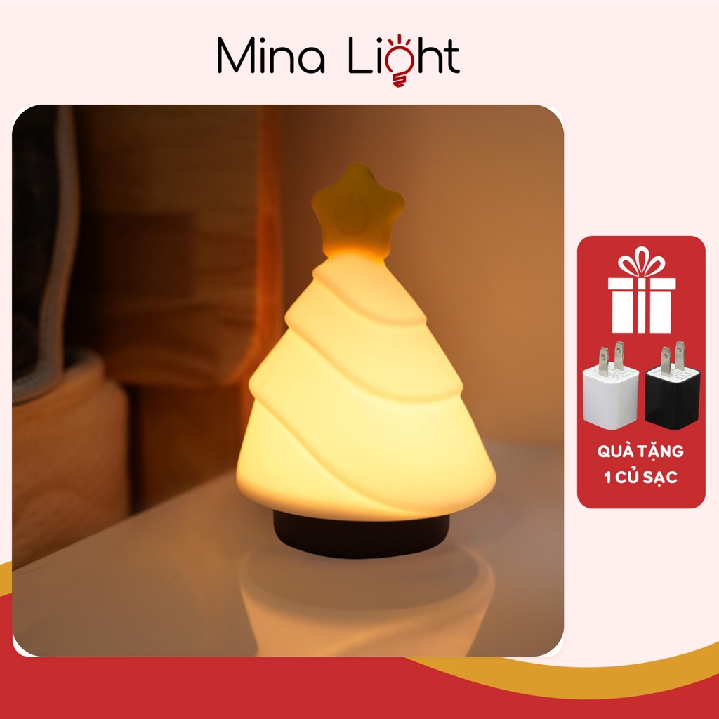 Đèn ngủ silicon để bàn, đèn led trang trí phòng ngủ phòng khách hình các con vật gần gũi và đáng yêu