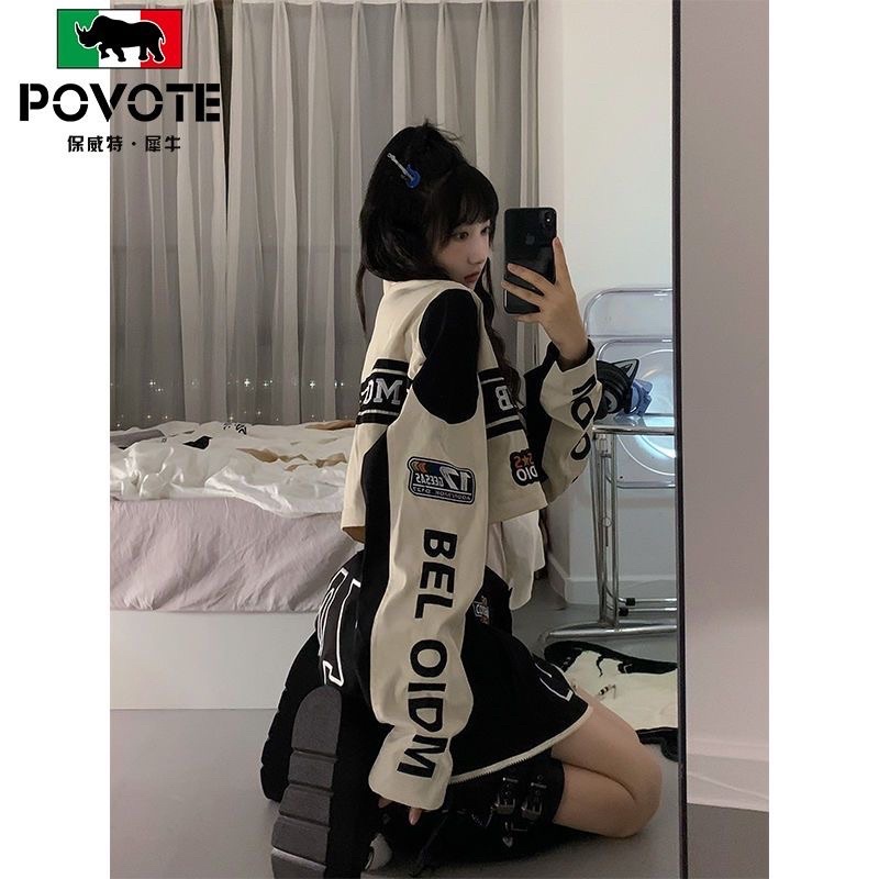 Áo khoác POVOTE phong cách thể thao đua xe máy siêu đẹp, chất.