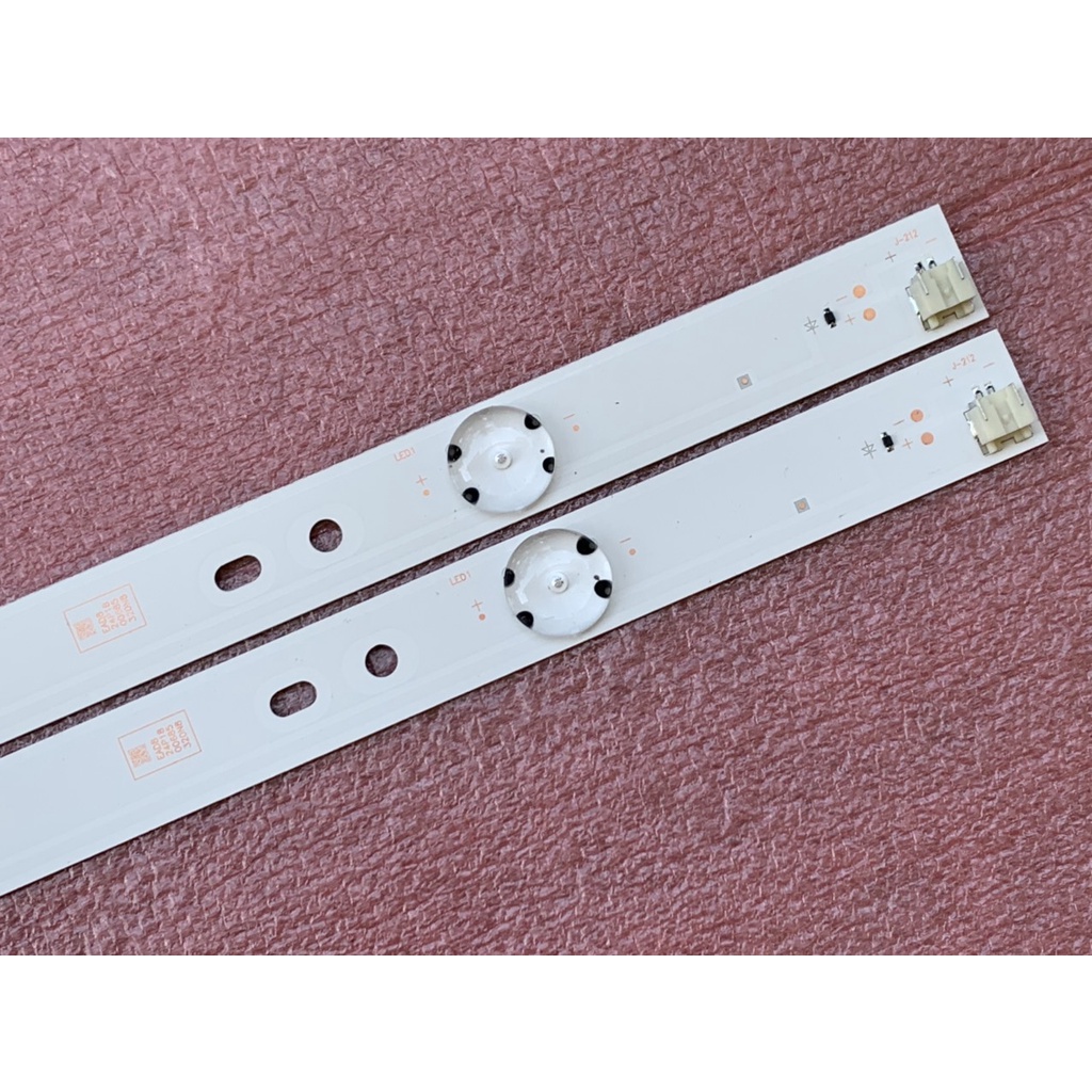 LED TIVI TOSHIBA 32L2550 32L5450 SVT320AL0_Rev03_5LED HÀNG MỚI 100%, BỘ 2 THANH MỖI THANH 5 BÓNG 3V, DÀI 62,7cm