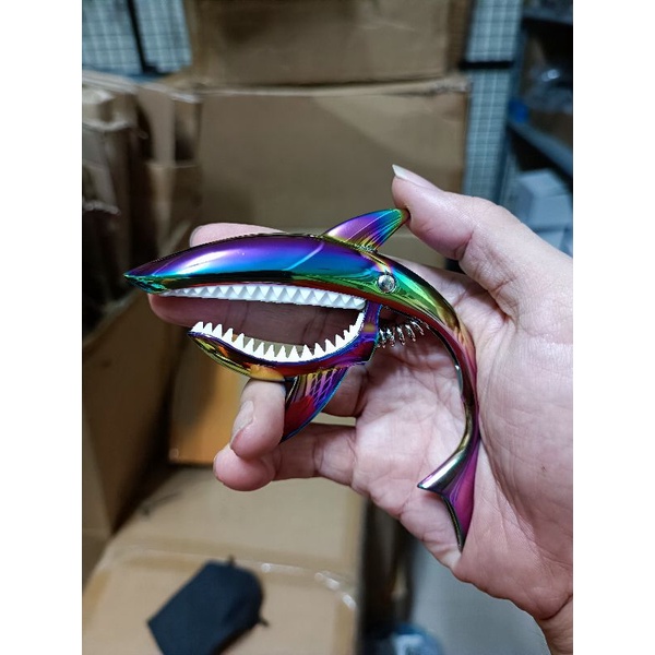 Capo Đàn Guitar Hình Cá Mập | Capo Đàn Guitar Acoustic Và Classic Hàng Cao Cấp Kẹp Chắc Bền Màu Ngũ Sắc