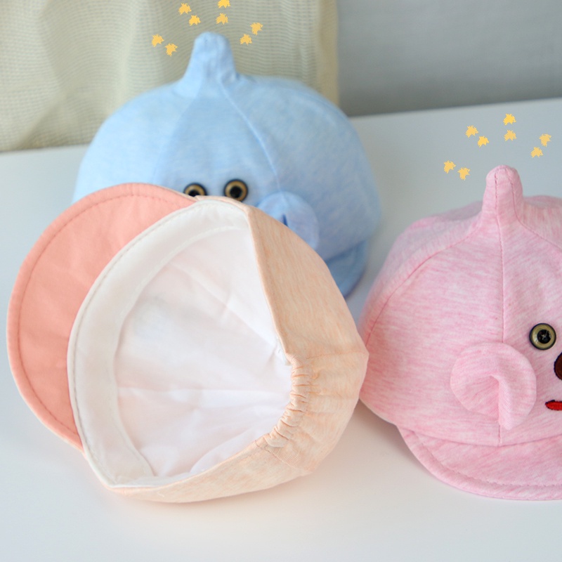 Mũ Lưỡi Trai Chất Liệu Cotton Mềm Mại In Họa Tiết Hoạt Hình Dễ Thương Tùy Chỉnh Thời Trang Hè Thu Cho Bé