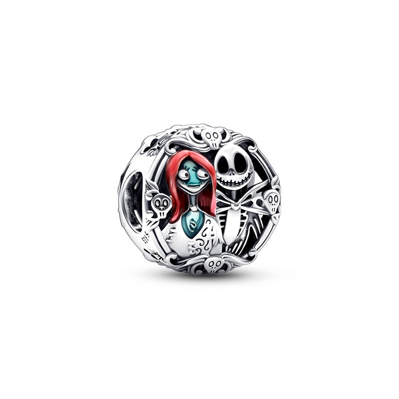 Christmas 2022 New 925 sterling silver beads Christmas tree hero snowflake pendant suitable for original Pandora charm bracelet Women's jewelry
