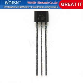 10 cái / lốc ss49e s49e 49e thành phần hall oh49e cảm biến hall hiệu ứng hall còn hàng, tắt kệ, hoàn toàn mới