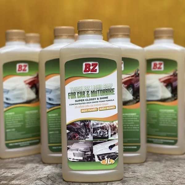 Nước Rửa Xe Bọt Tuyết BZ Không Chạm Mẫu Mới Nhất