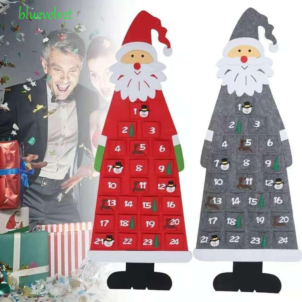 Lịch Đếm Ngược Ngày Giáng Sinh / Năm Mới / Ông Già Noel DIY