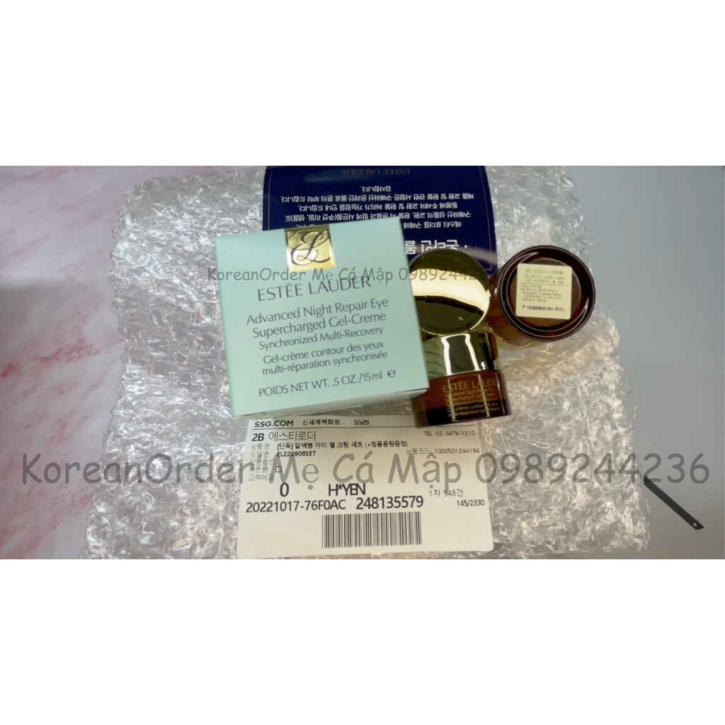 Dòng dưỡng mặt và mắt chống lão hóa ET Advanced Night Repair fullsize và mini MCM