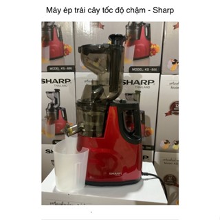 Máy ép chậm trái cây Hoa Quả Xuất xứ Thái Lan Công Suất mạnh 260W, Gấp đôi máy ép thường, không lẫn bã, chạy không