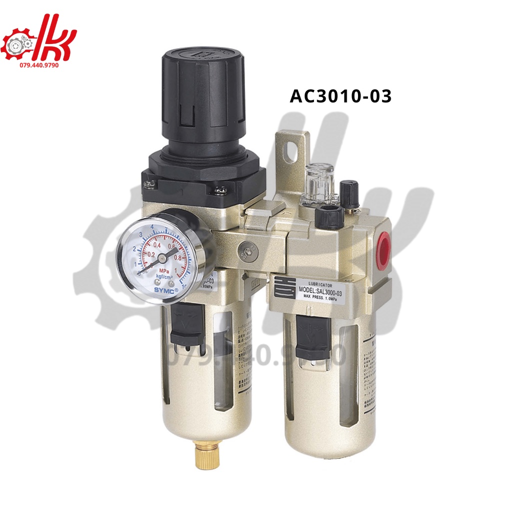 Bộ lọc đôi khí nén AW + AL= AC
