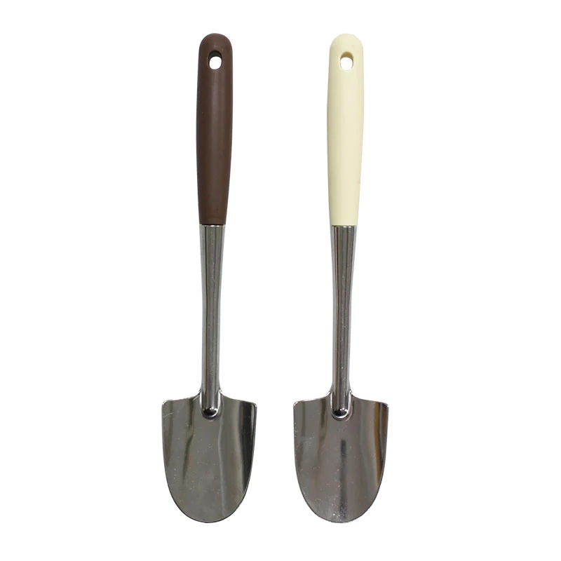 Daiso Cái xẻng làm vườn màu trắng/ màu nâu Xuất xứ Nhật Bản