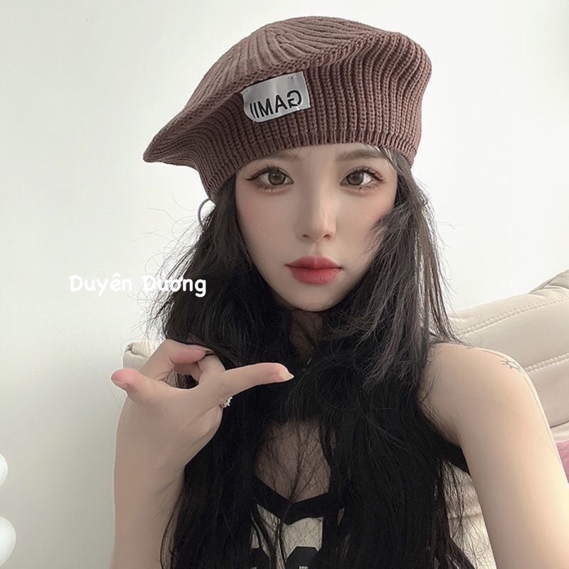 Mũ nồi len dệt kim GAMI